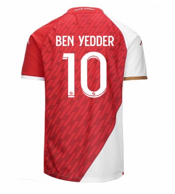 AS Monaco Wissam Ben Yedder #10 Primera Equipación 2023-24 Manga Corta